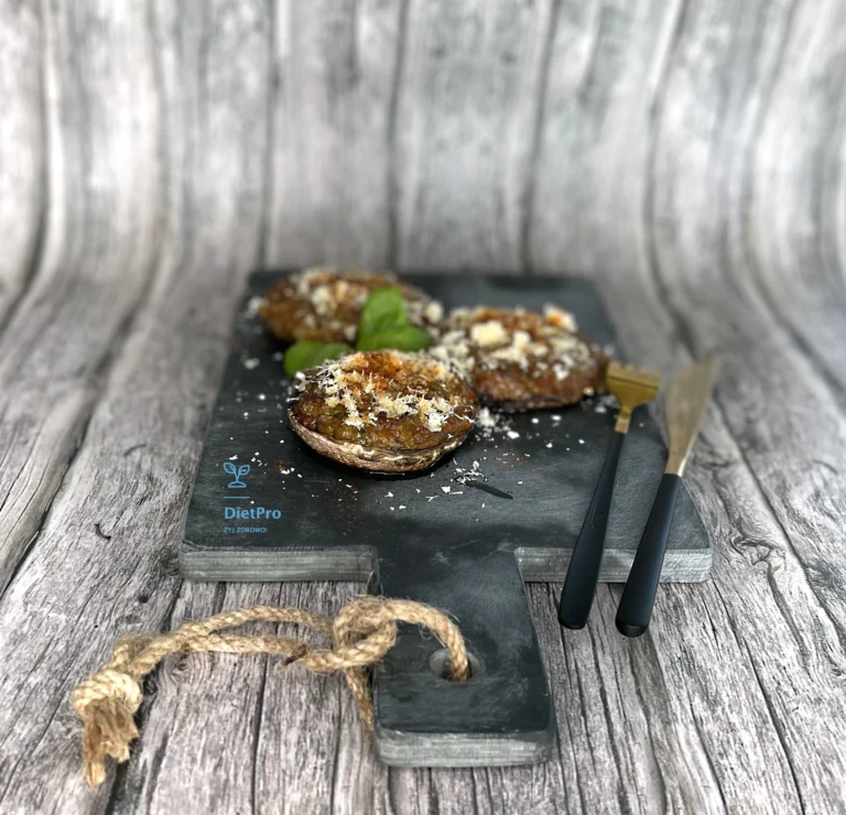 Zapiekane pieczarki portobello | DietPro